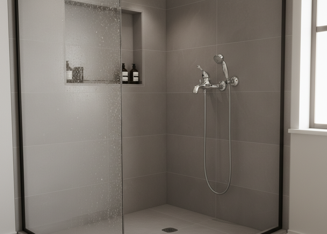 Timaru chrom - Dusch- und Wannenarmatur (Aufputz)