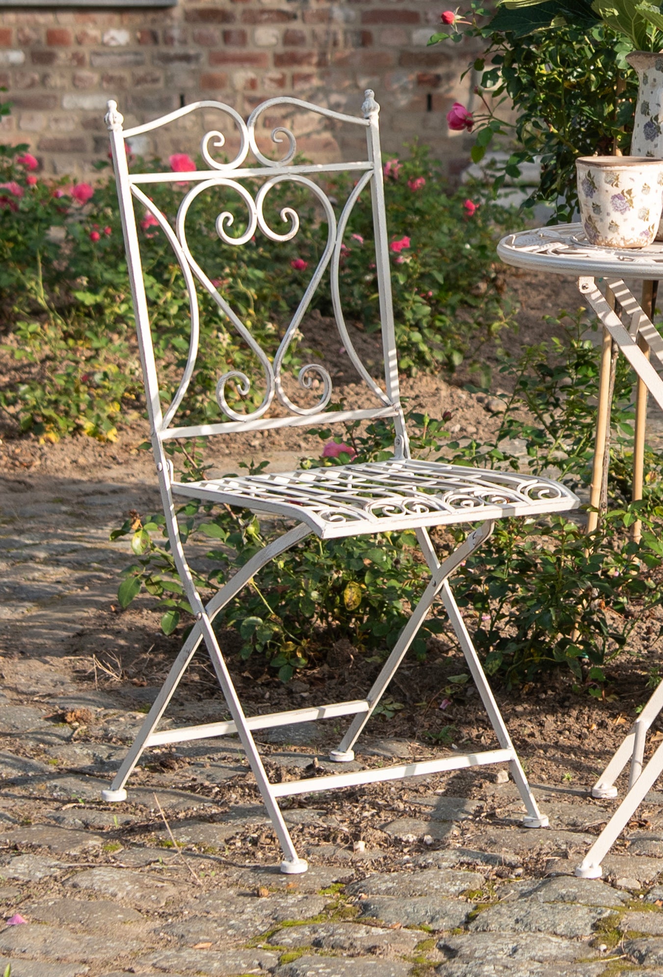 "Dalie" - Landhaus Gartenset aus Eisen