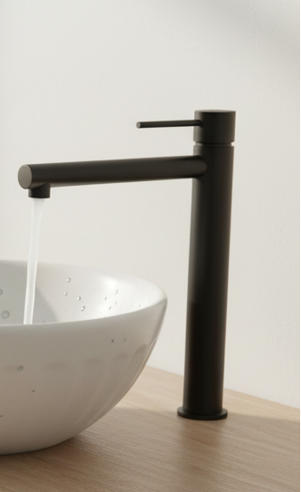 Belaja black - moderne Einhebelmischer-Armatur