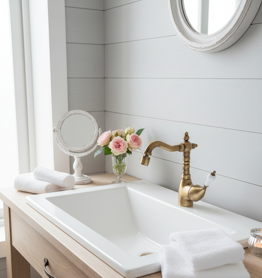 Trave bronze - Armatur Einhebelmischer, retro