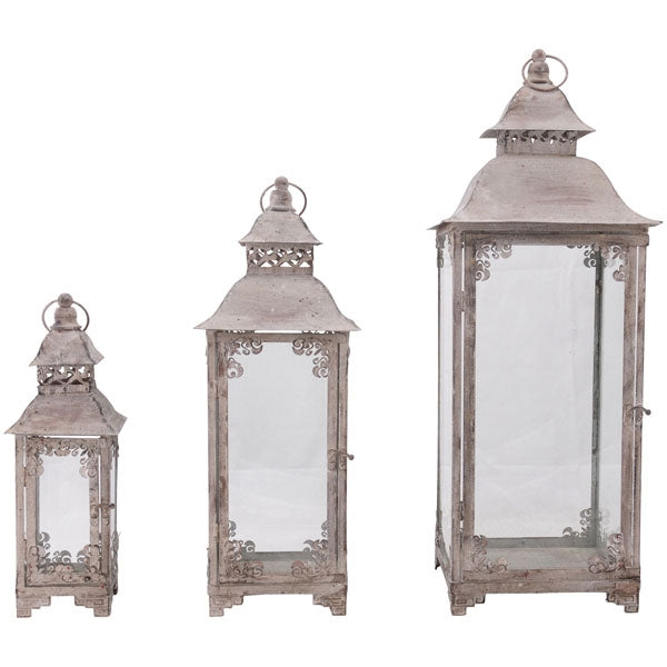 Gránna - Laternen-Set im nostalgischen Vintage-Stil