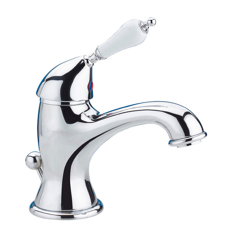 Ilmenau chrome - Single lever mixer tap nostalgic country house style incl. drain valve