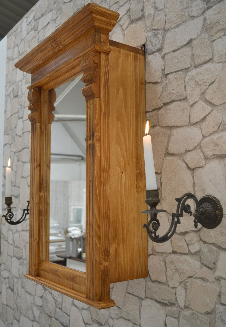 Jadre - small mirror cabinet in country house style