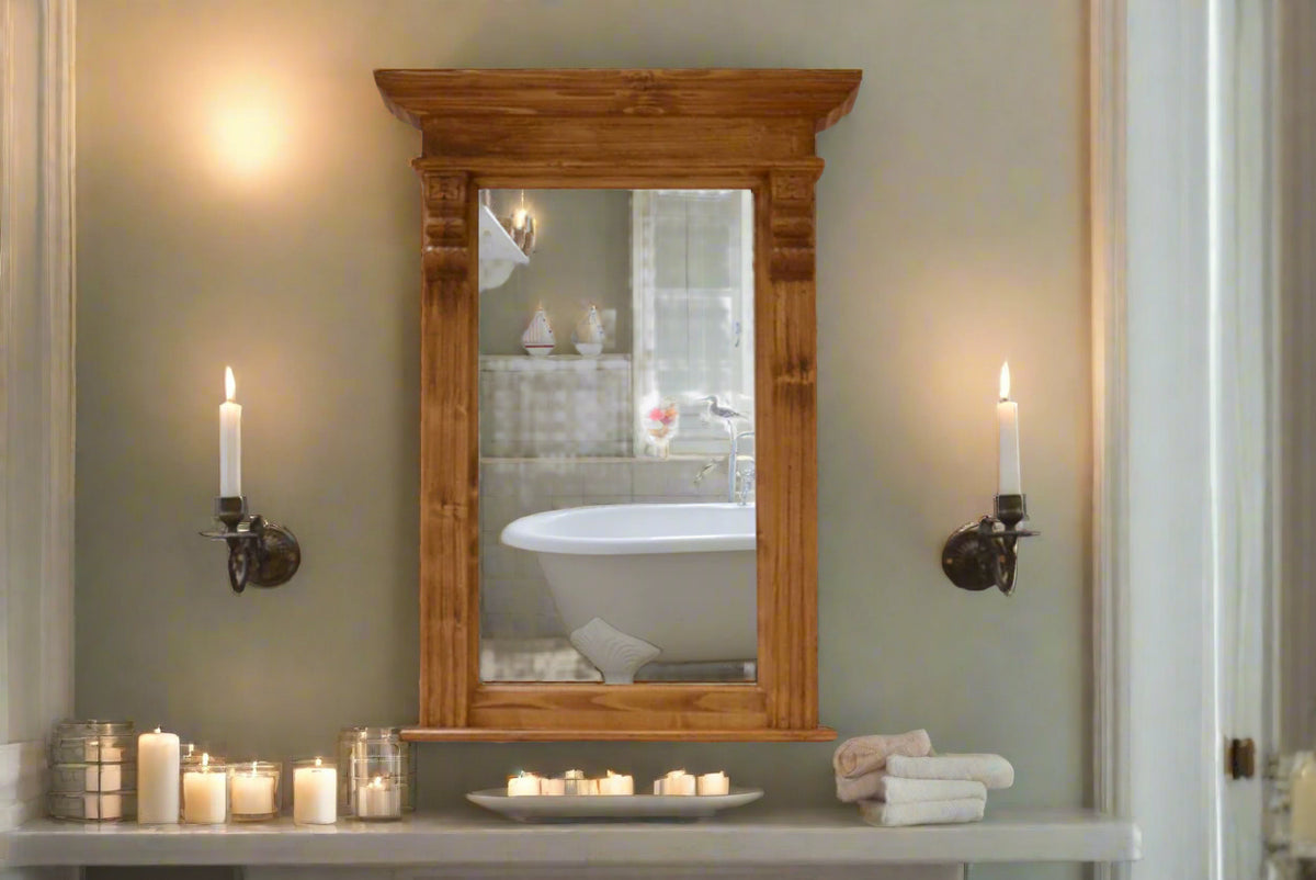 Jadre - small mirror cabinet in country house style