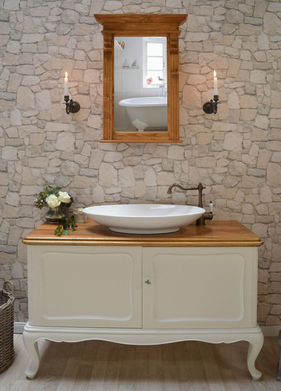 Jadre - small mirror cabinet in country house style