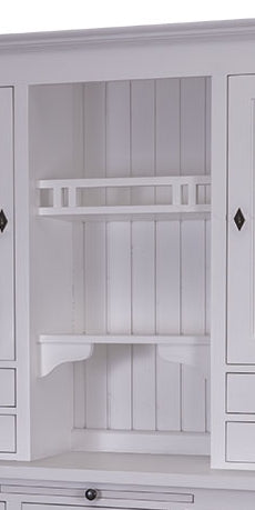 "Lilon" - Elegant country-style buffet in the Gründerzeit style, 137 cm