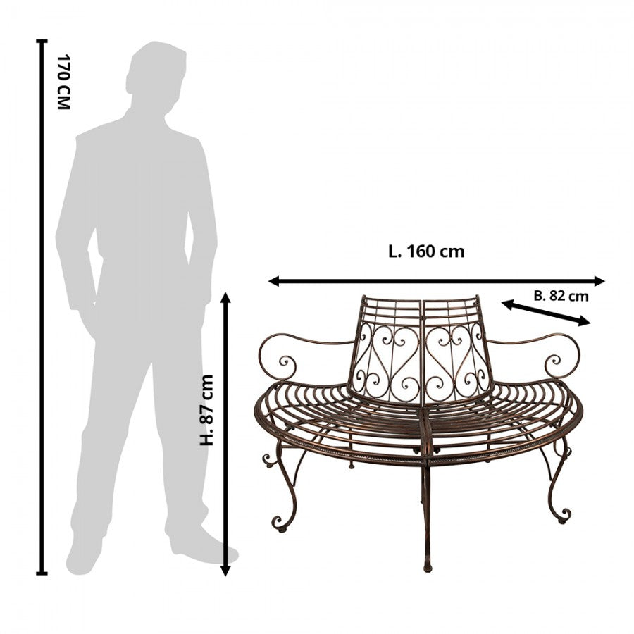 "Magnolia" - Landhaus Gartenbank Baumbank