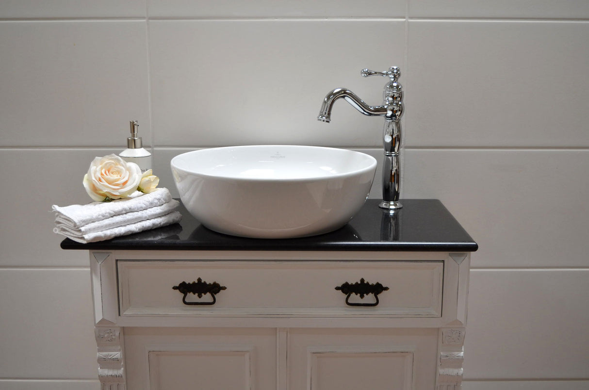 Meral chrom - Einhebelmischer-Armatur im Landhausstil