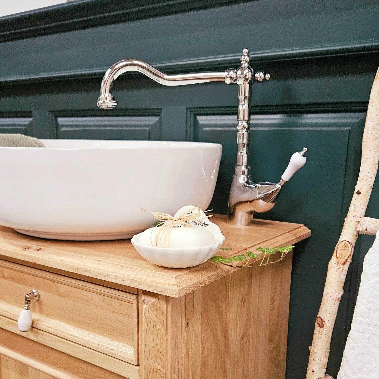 Mosel chrome large - Single lever mixer - Country style mixer tap