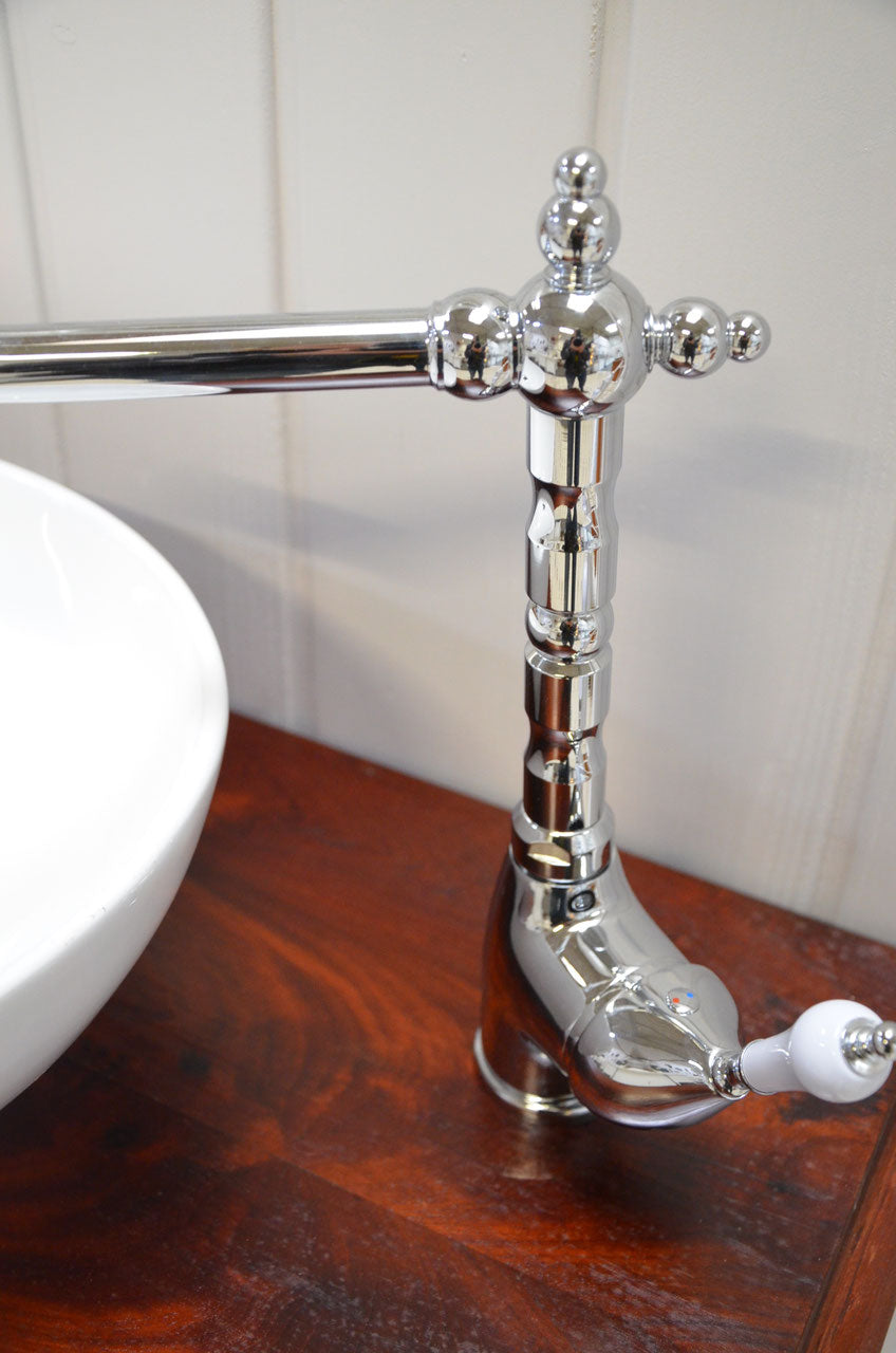 Mosel chrome large - Single lever mixer - Country style mixer tap