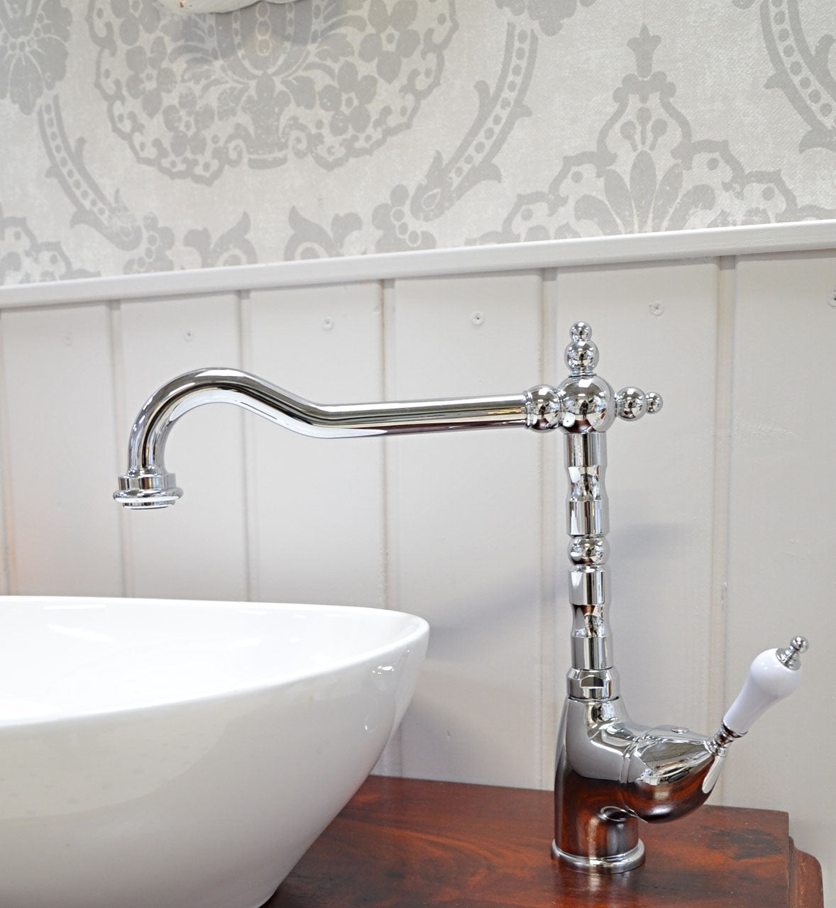 Mosel chrome large - Single lever mixer - Country style mixer tap