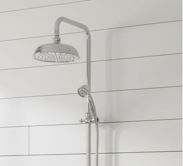 Sanderson Chrom - Passende nostalgisch anmutende Regendusche