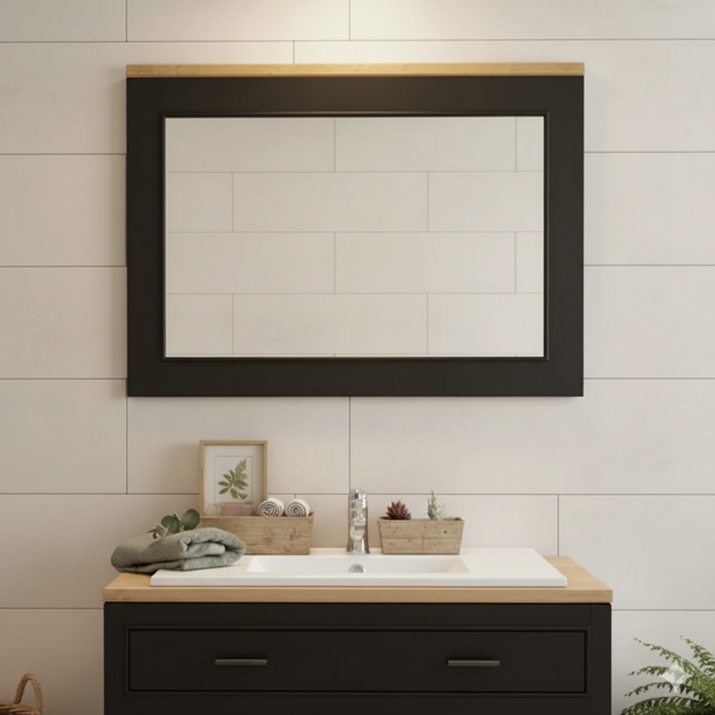 Lano - massive country house mirror in the Wilhelminian style