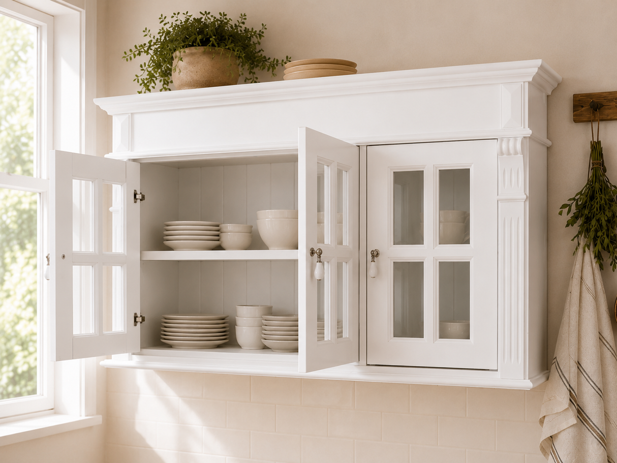 "Skalle" - Küchenhängeschrank im Landhausstil 120 cm