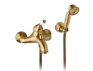 Timaru bronze - Shower and bath mixer (exposed)
