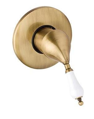 Tutira bronze - Matching shower fitting (concealed)