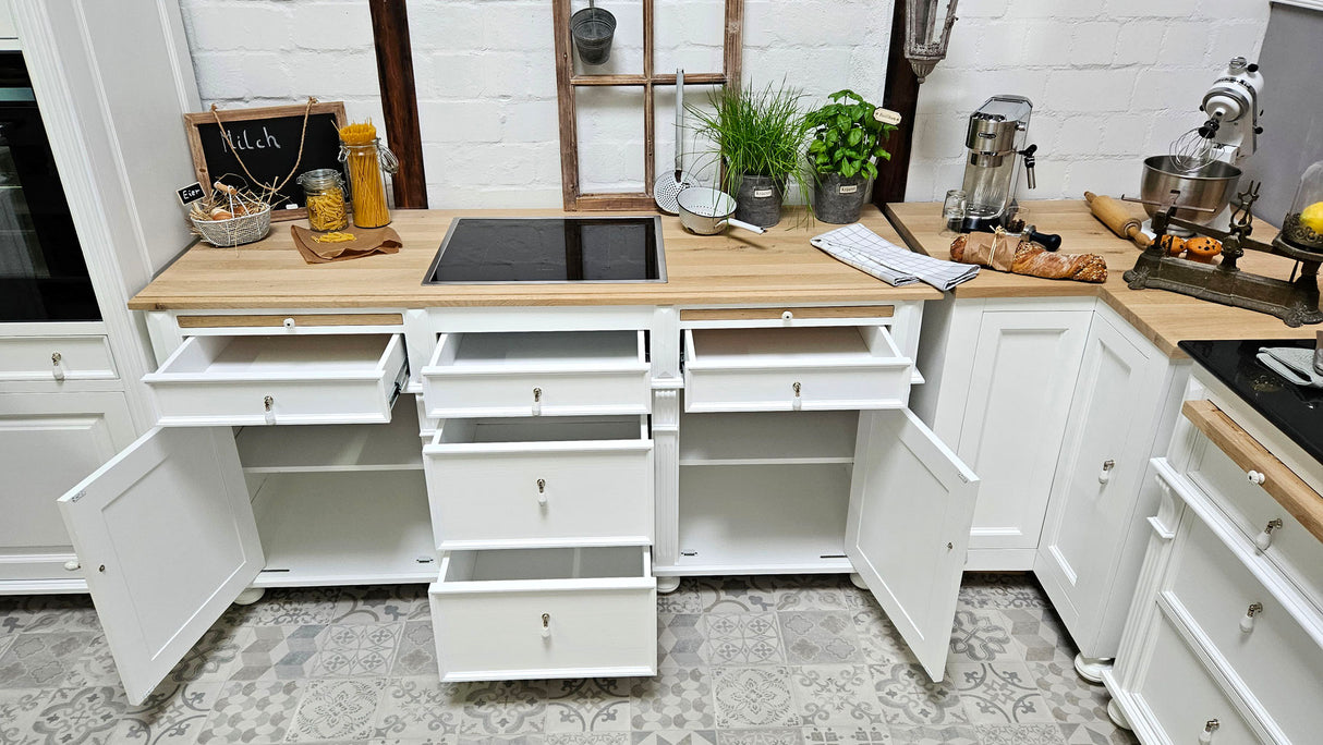 « Moa » - Module de cuisine de style campagnard 186 cm