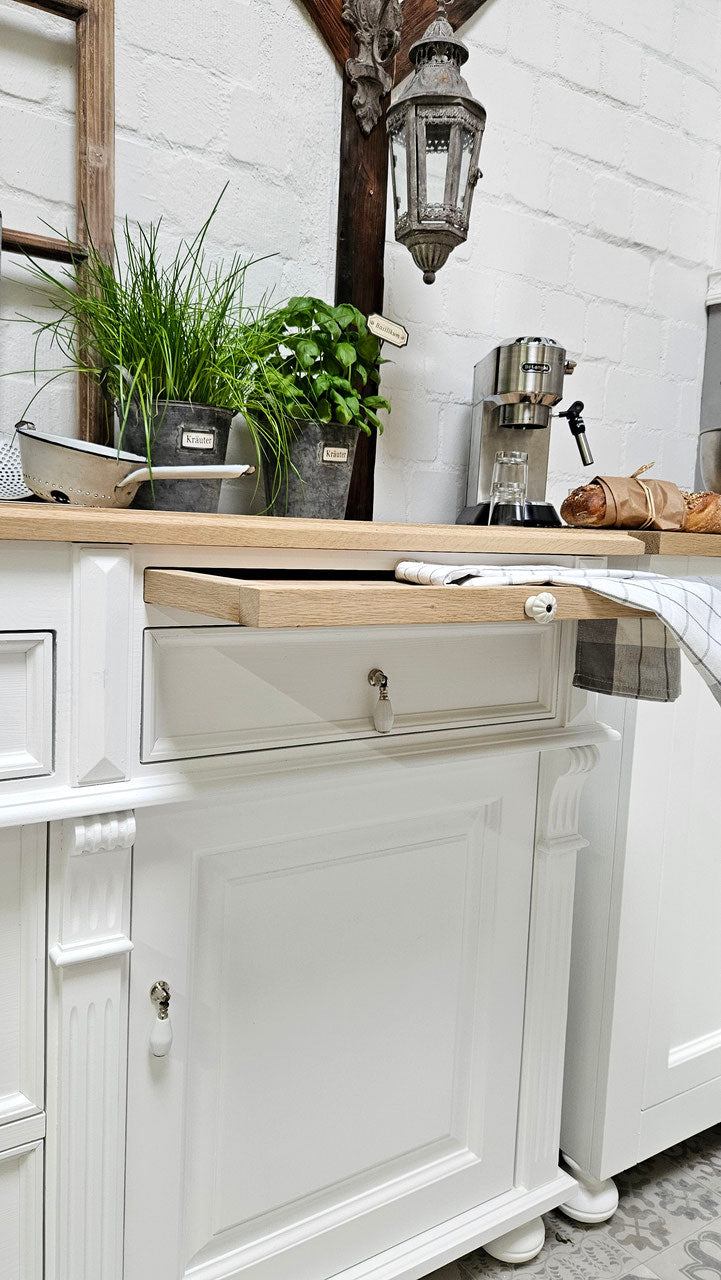« Moa » - Module de cuisine de style campagnard 186 cm