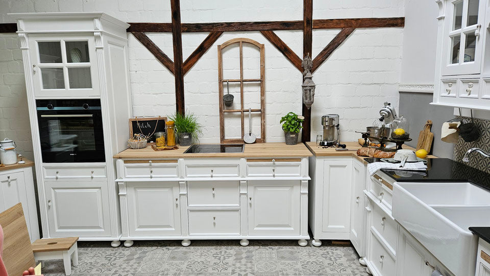 « Moa » - Module de cuisine de style campagnard 186 cm