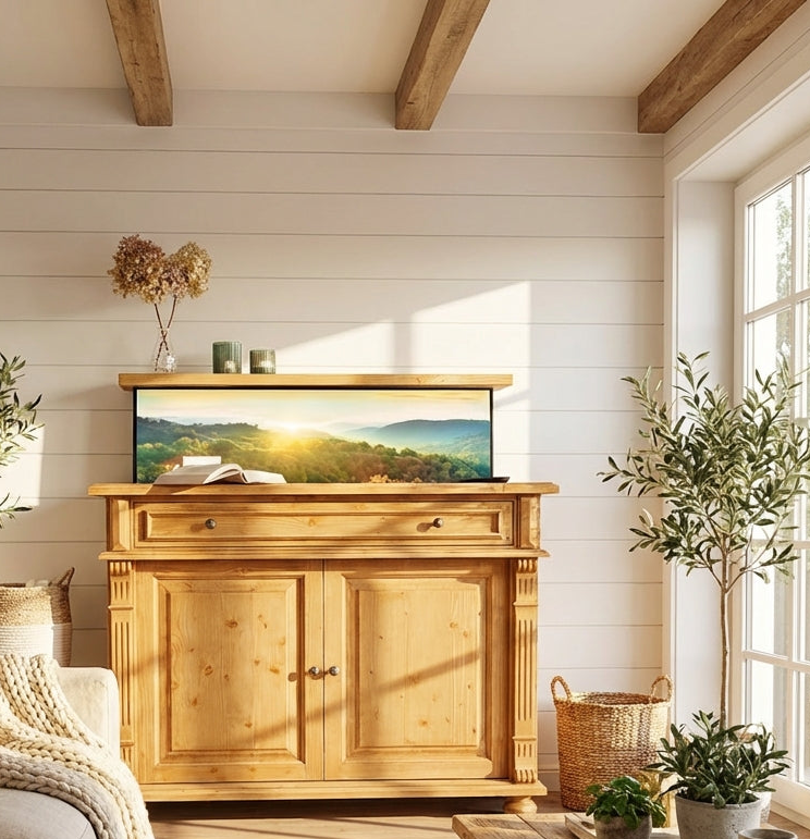 TV-Lift-Schränke im Landhausstil