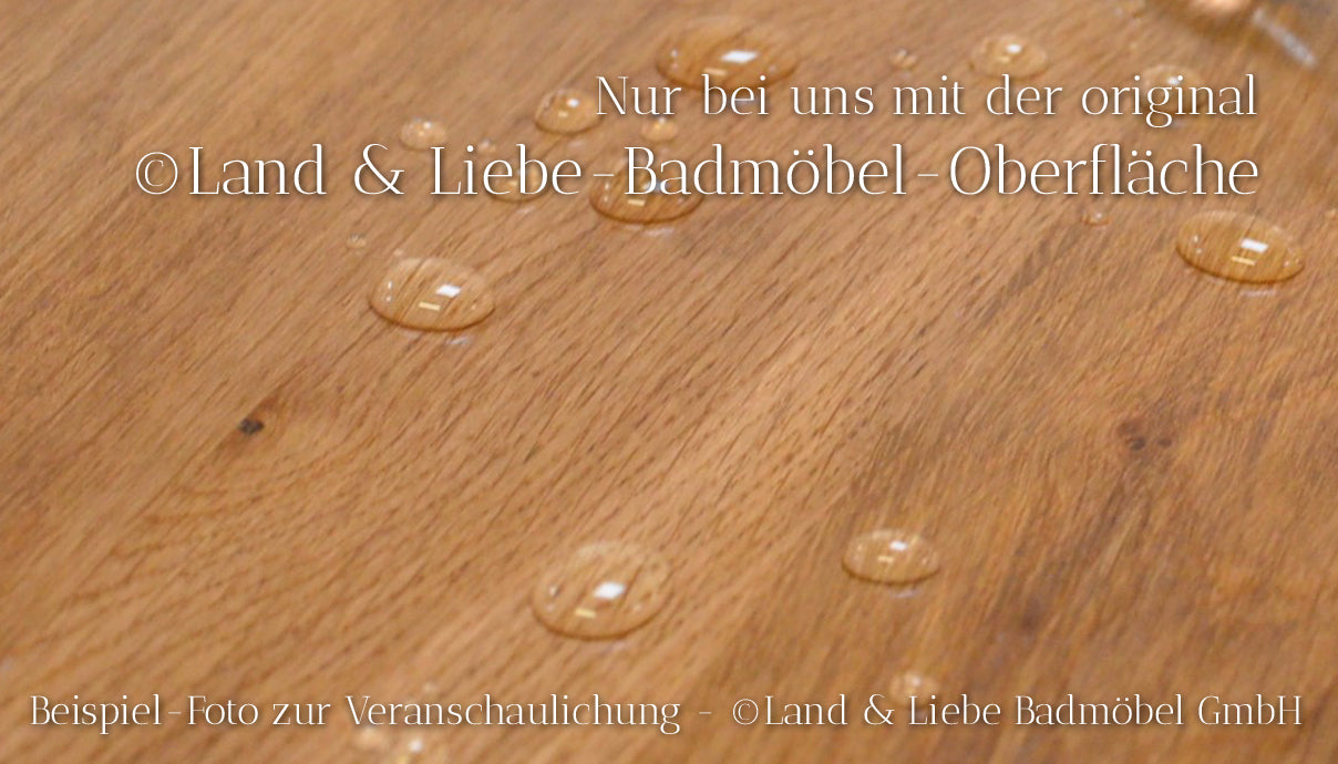 "Hughen" Landhaus Waschtisch 75 cm