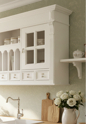 "Ronja" - Küchenhängeschrank im Landhaus-Look 150 cm