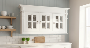 "Skalle" - Meuble mural de cuisine style campagnard, 120 cm