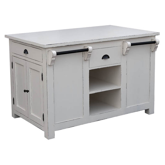 Livorno - Large country house kitchen island