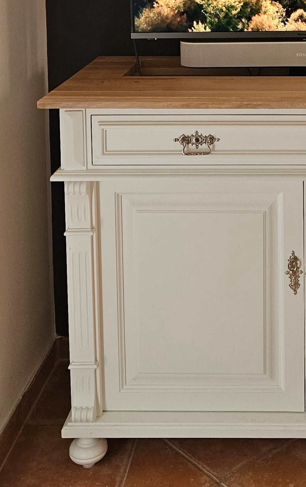 "Lanciano" : commode avec TV lift pour 46 pouces ou 65 pouces