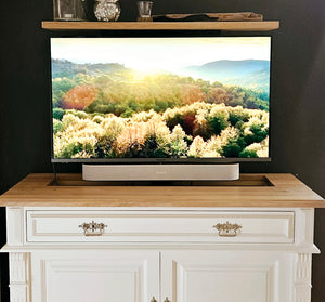 "Lanciano" : commode avec TV lift pour 46 pouces ou 65 pouces