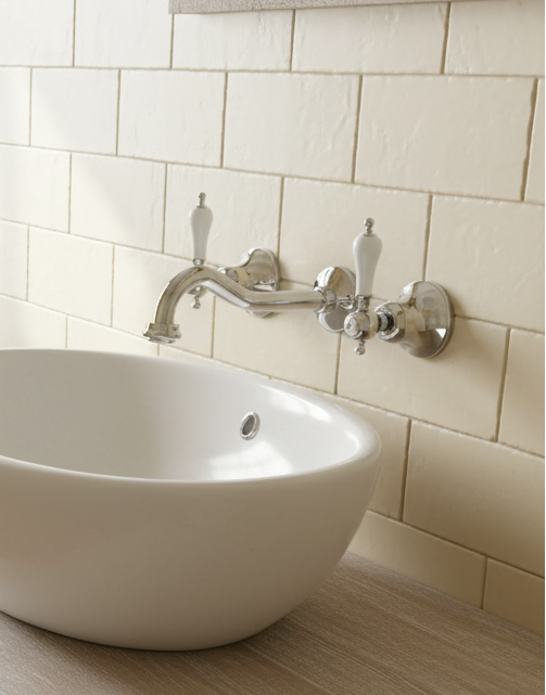 Niral chrome - nostalgic wall fitting