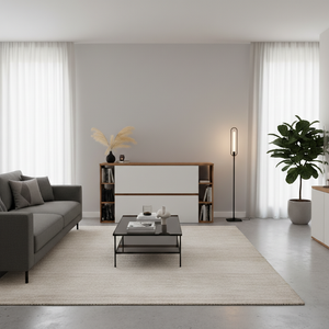 "Silver": Sideboard mit TV Lift, elektrisch 55 Zoll