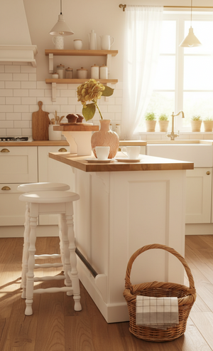 "Enna" Kücheninsel fürs Landhaus 140 cm breit