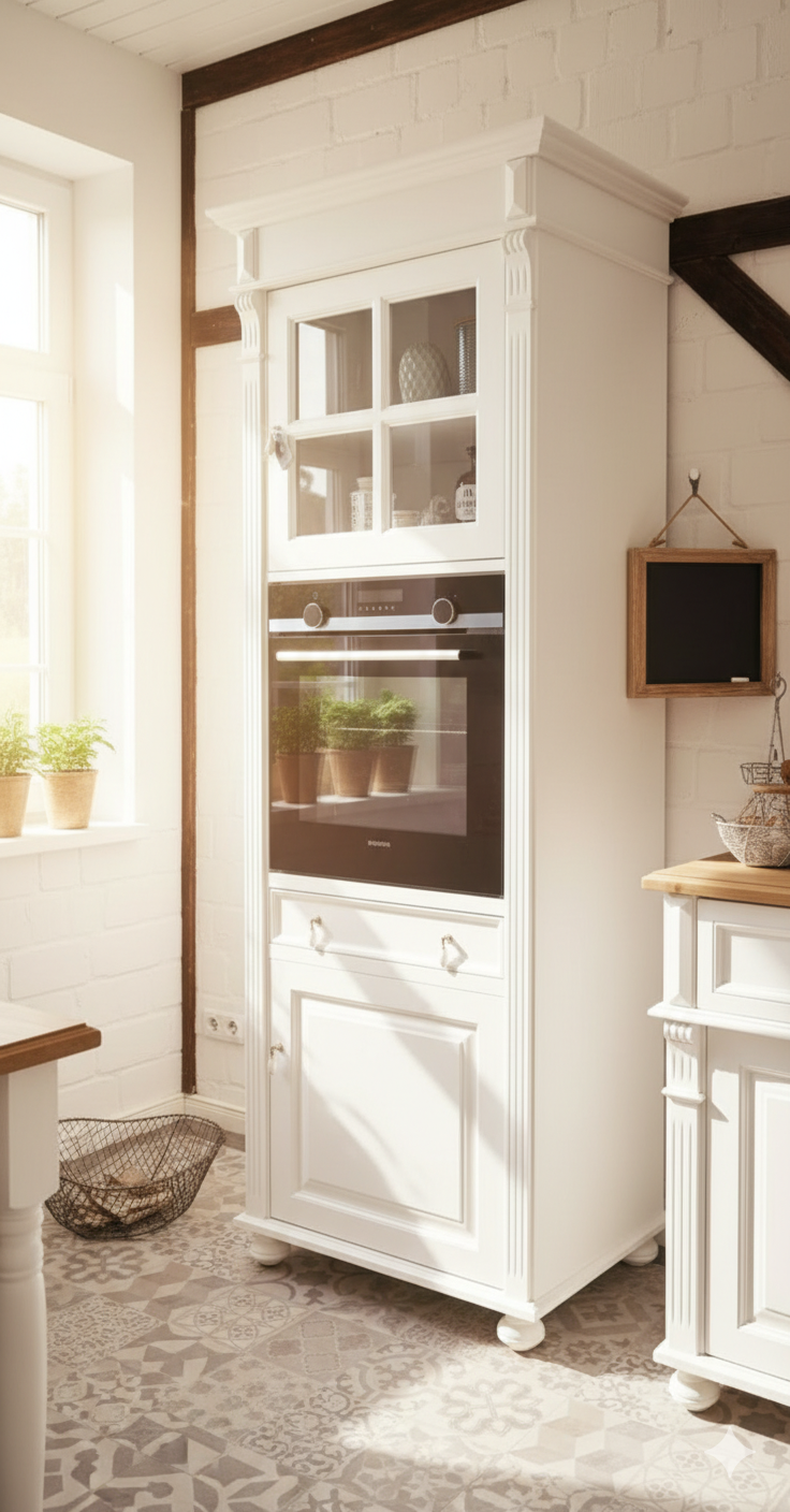 "Julie" oven module in classic style 84 cm