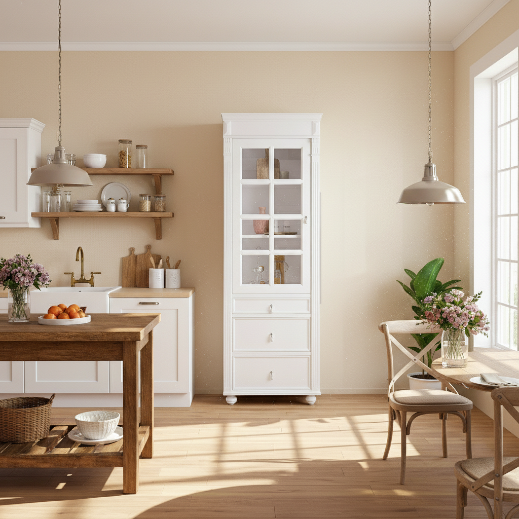 "Elna"- Küchenschrank im Landhausstil 84 cm