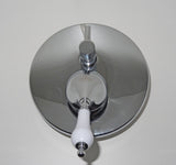 Akaroa chrome - Matching shower and bath taps (concealed)