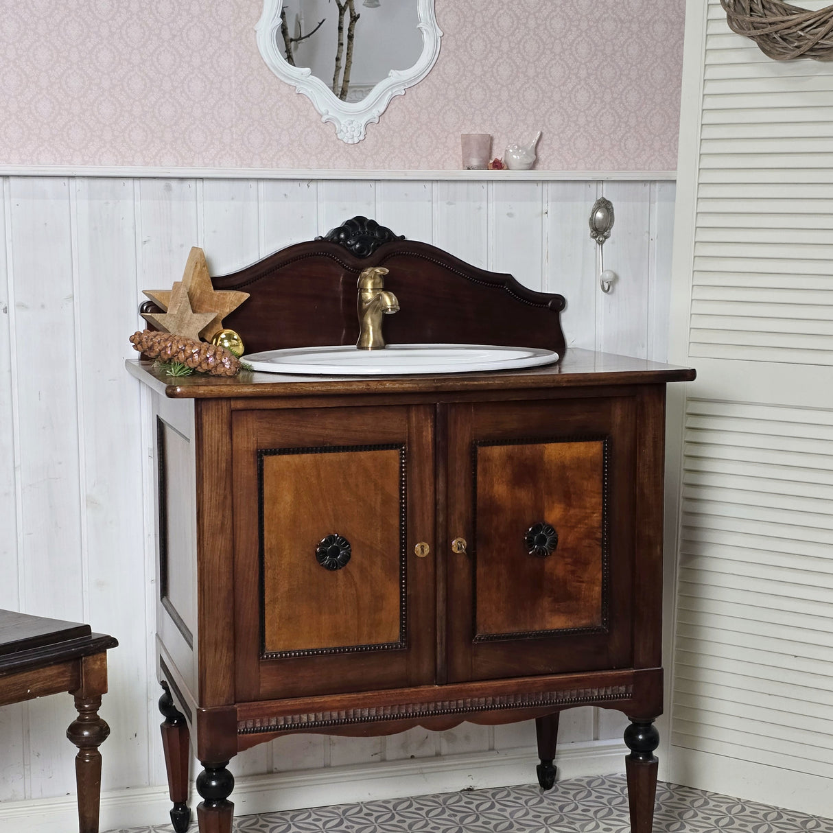 "Arles" Antiker Landhaus Waschtisch