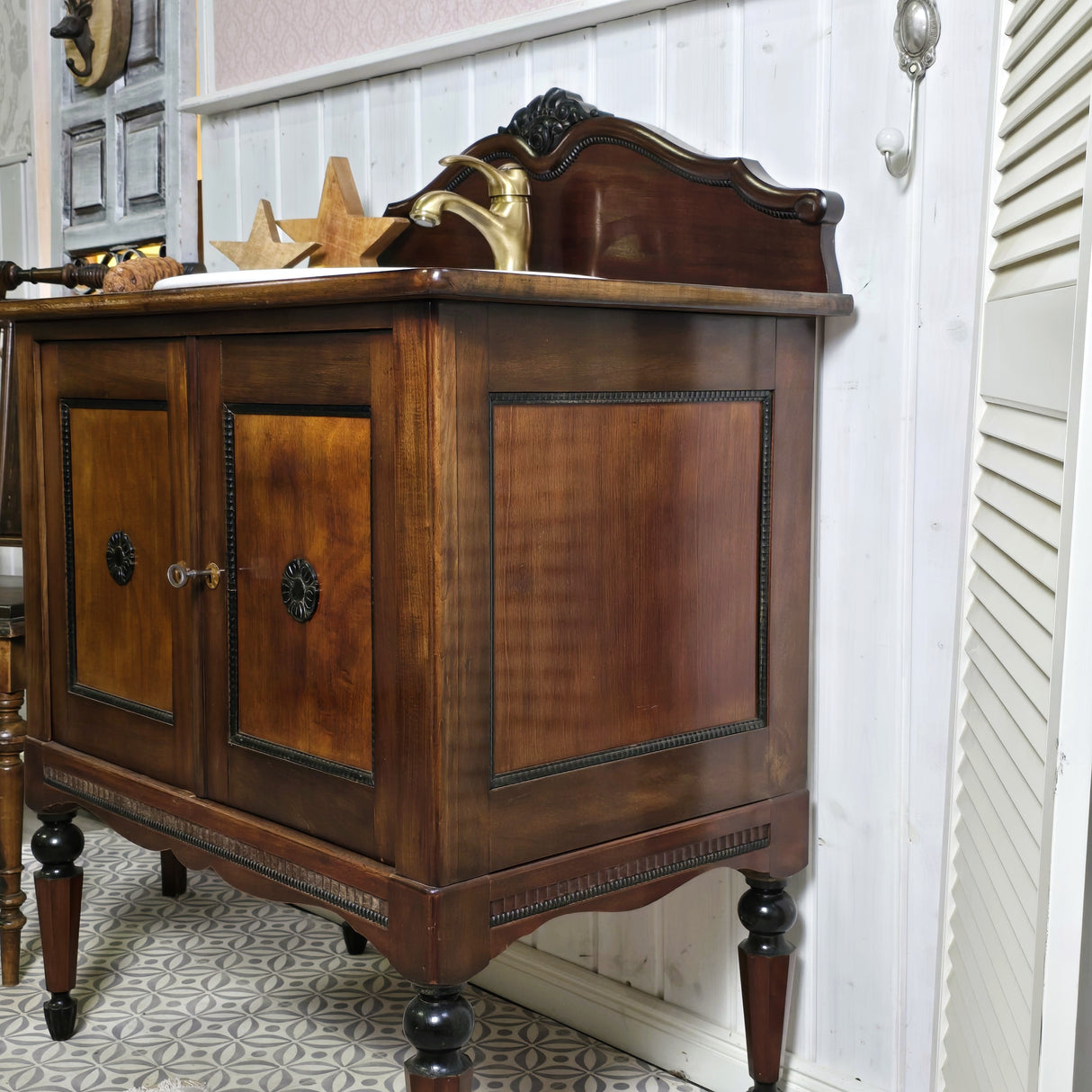 "Arles" Antiker Landhaus Waschtisch