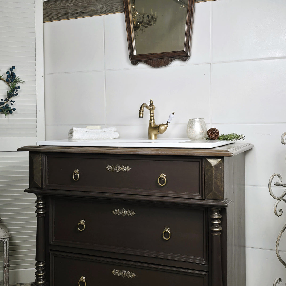 "Auri" Nostalgischer Waschtisch