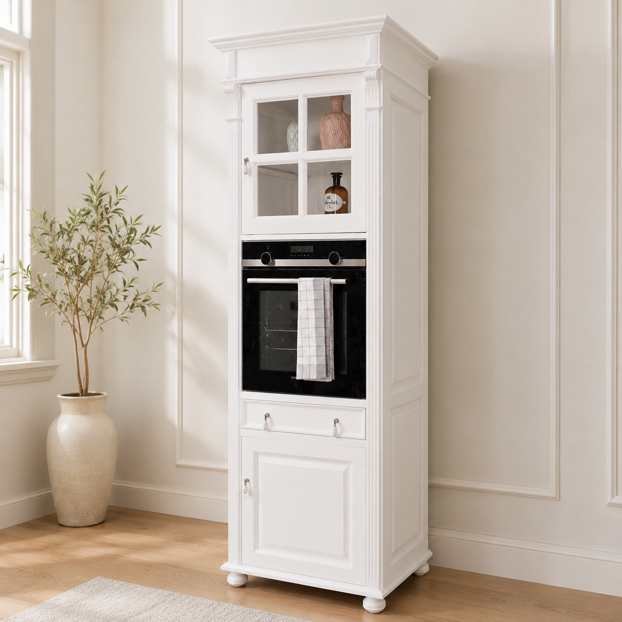 "Julie" oven module in classic style 84 cm