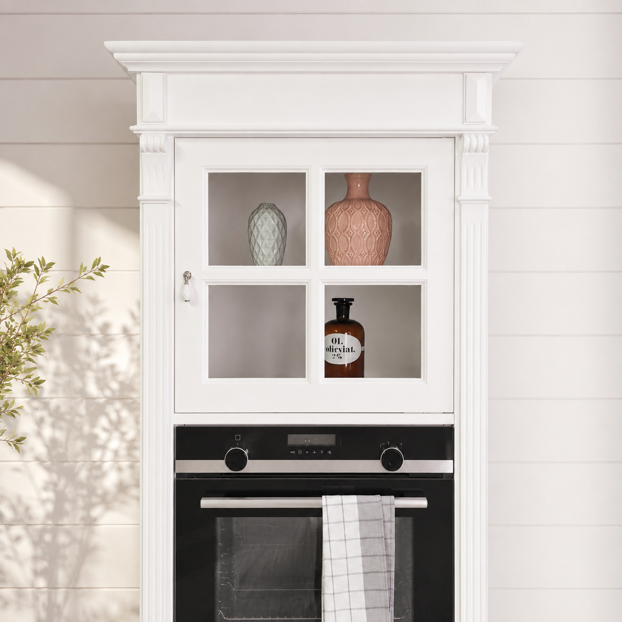 "Julie" oven module in classic style 84 cm