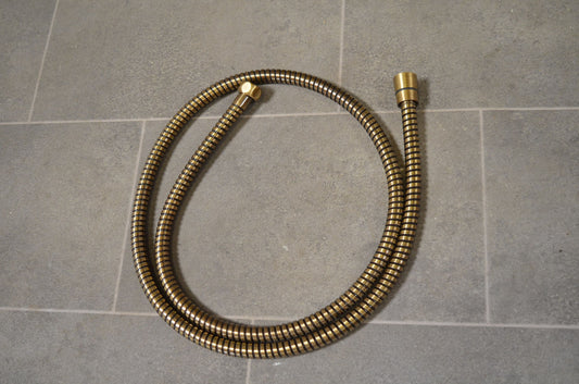 Shower hose bronze (single)