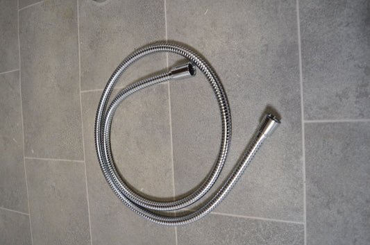 Shower hose chrome (single)