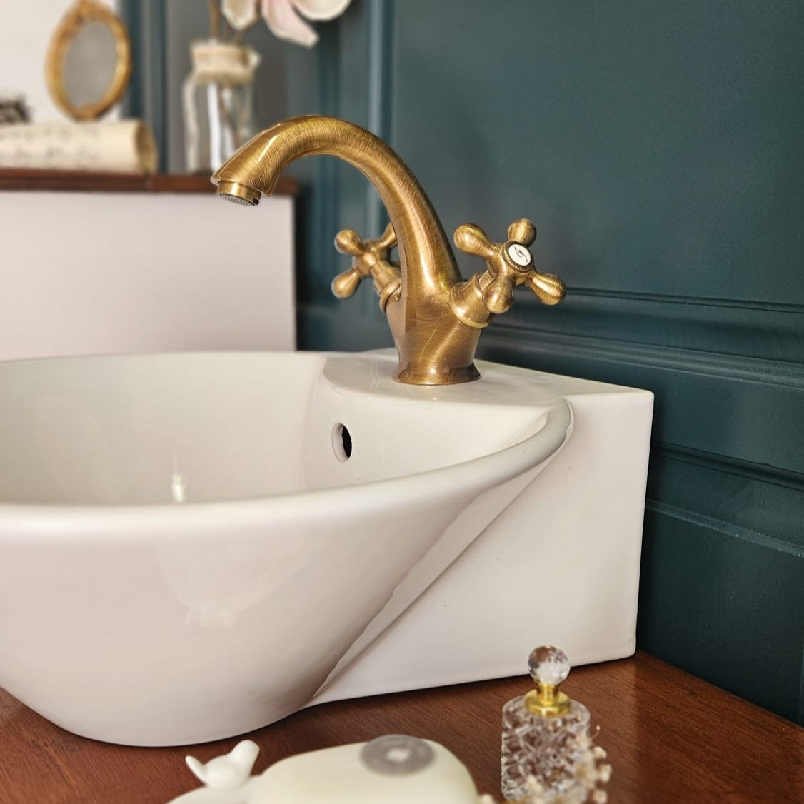 Keramik Aufsatzbecken "Athen"