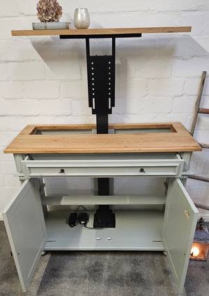 "Ciame" : commode avec TV lift pour 46 pouces ou 65 pouces