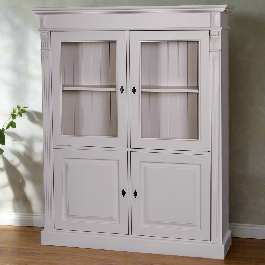 "Clay" - Eleganter Vertiko, Halbschrank im Landhausstil im Gründerzeitstil