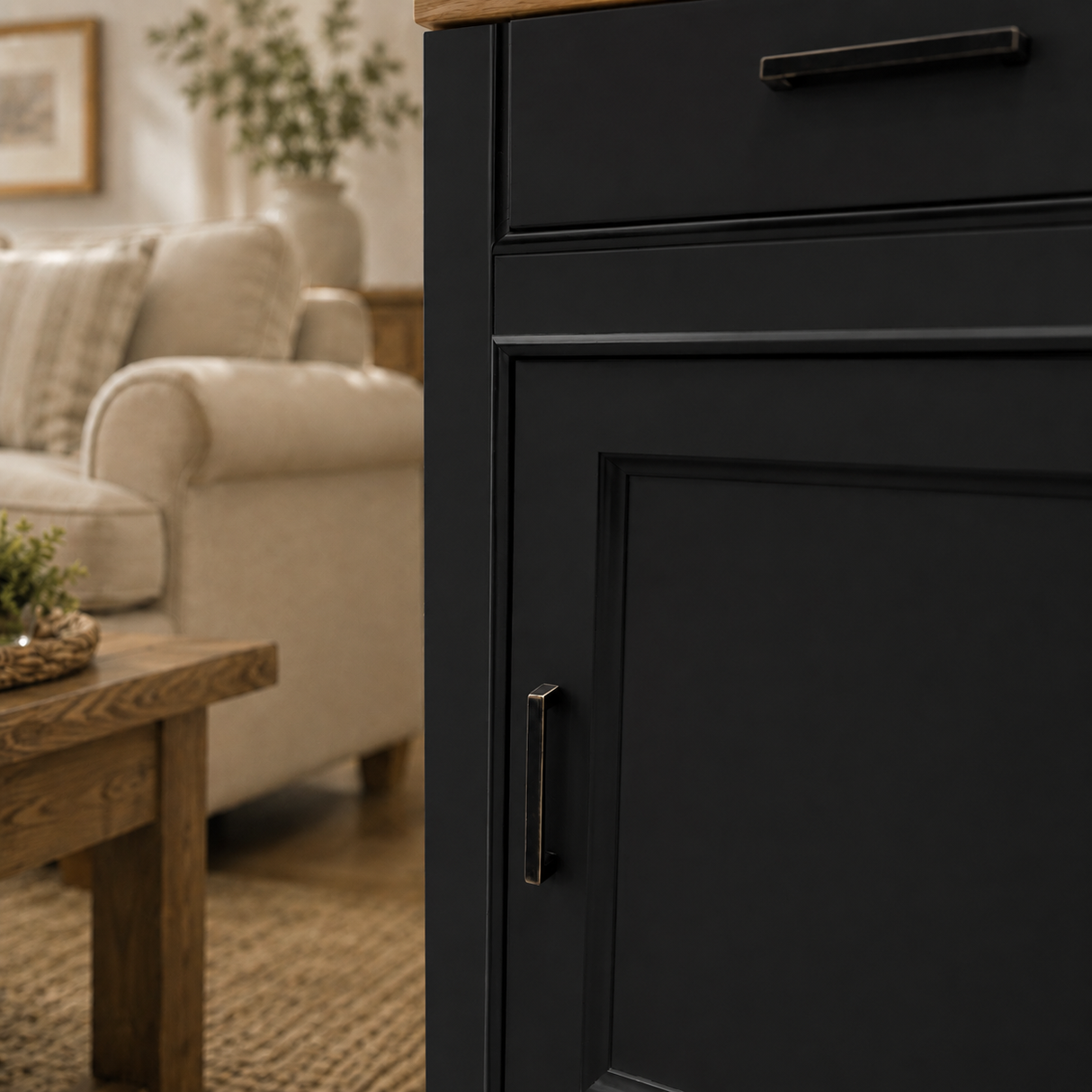 "Corda" - Kleine Kommode moderner Landhausstil | PURE-Serie von L&L