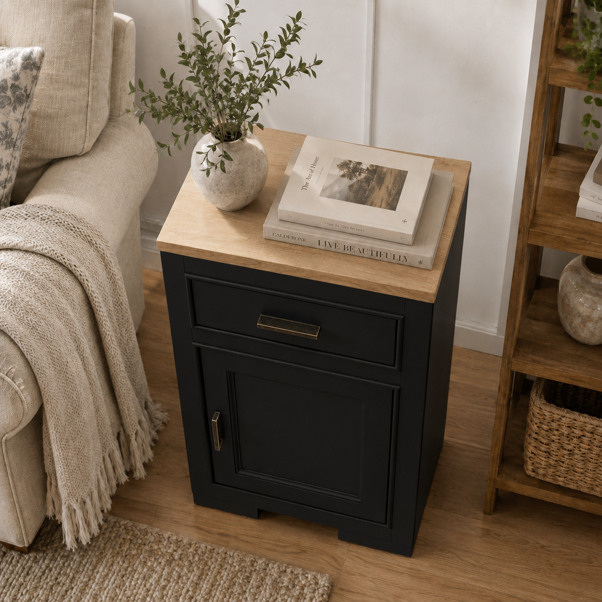 "Corda" - Kleine Kommode moderner Landhausstil | PURE-Serie von L&L