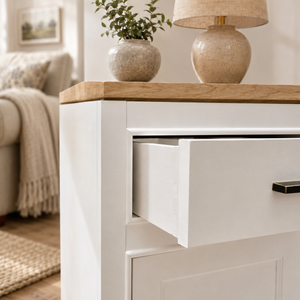 "Corda" - Kleine Kommode moderner Landhausstil | PURE-Serie von L&L