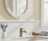 Werra bronze - Klassischer Einhebelmischer im Landhausstil inkl. Ablaufventil